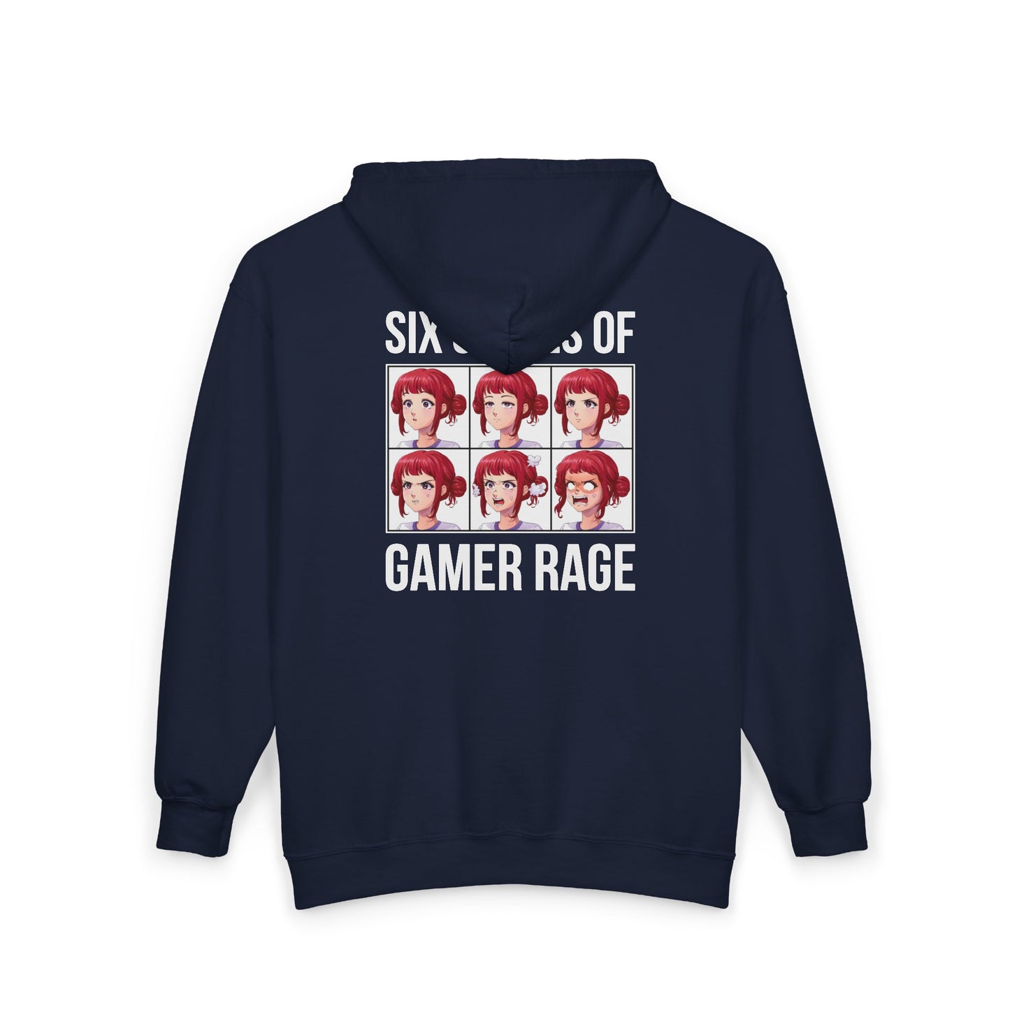 Six Stages of Gamer Rage (Female Version)