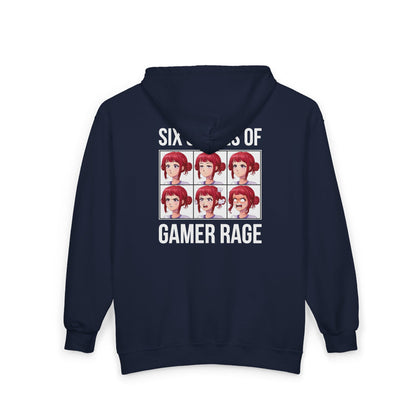 Six Stages of Gamer Rage (Female Version)