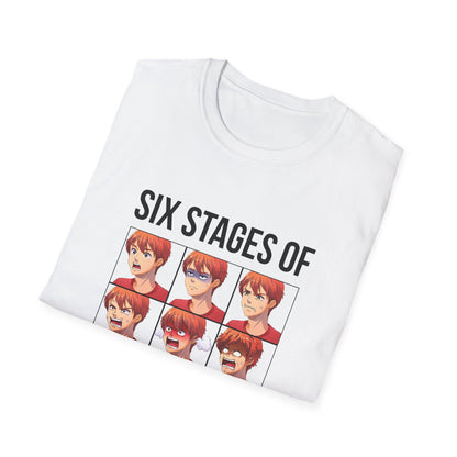 Six Stages of Gamer Rage (Male Version)