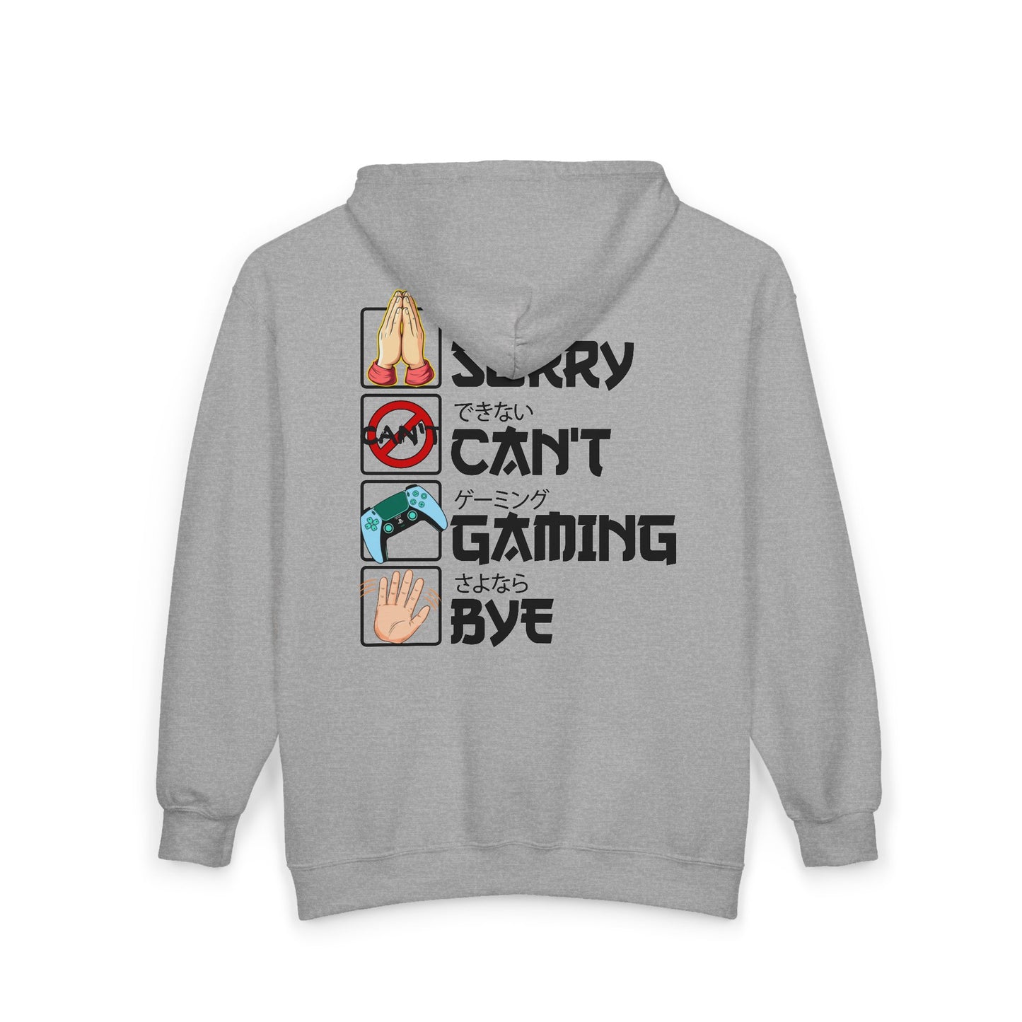 Sorry. Can't. Gaming. Bye. (Anime Version)