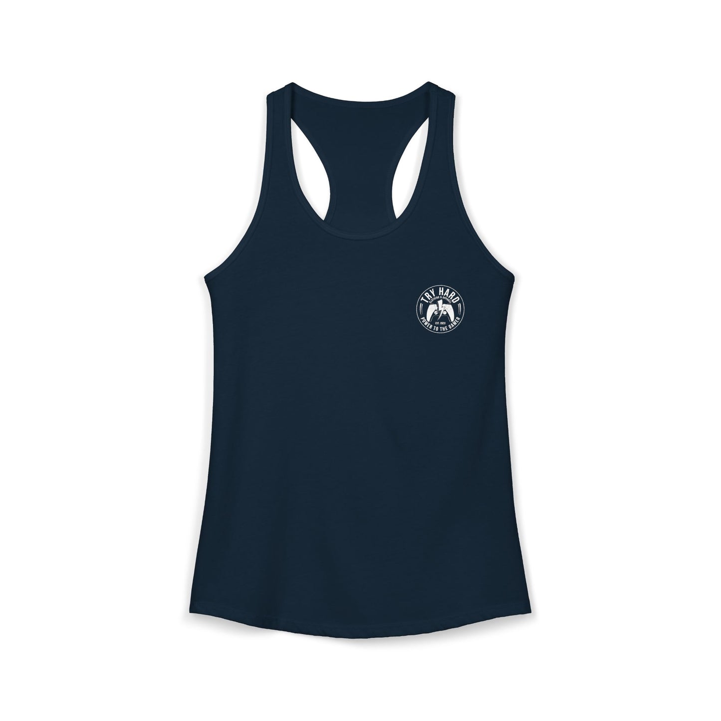 Try Hard Logo - Black & White