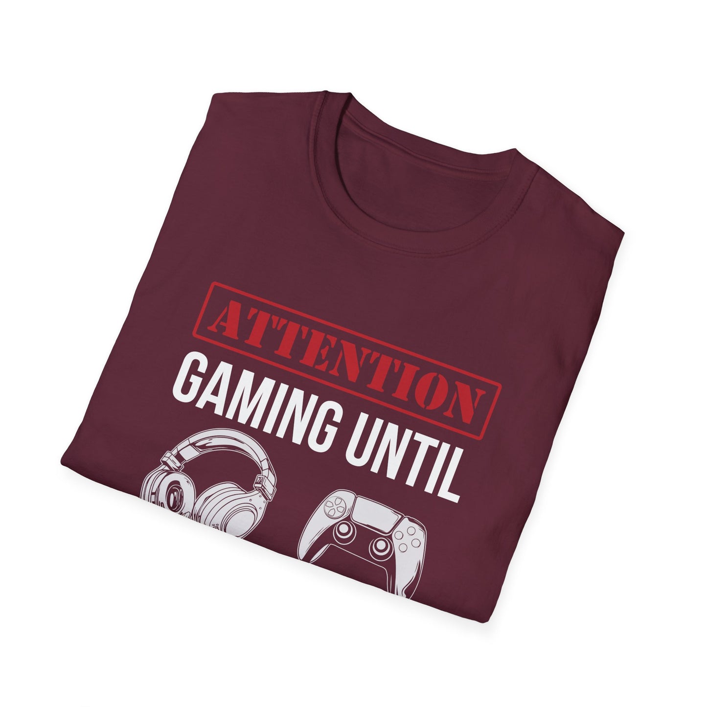 Attention: Gaming Until Further Notice