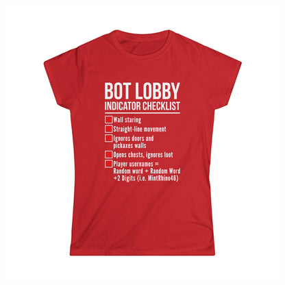 Bot Lobby Indicator Checklist