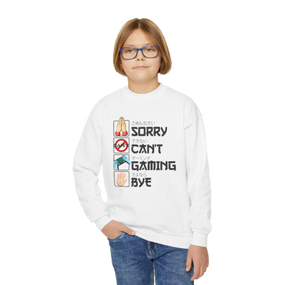 Sorry. Can't. Gaming. Bye. (Anime Version)