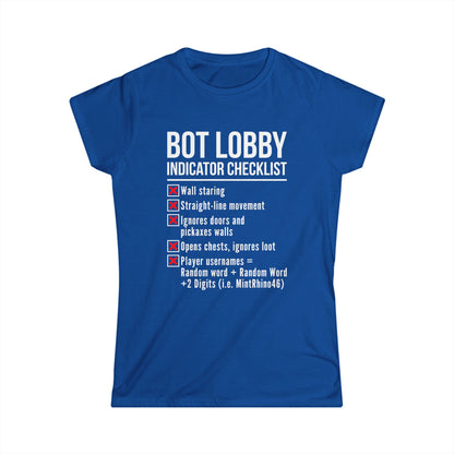 Bot Lobby Indicator Checklist
