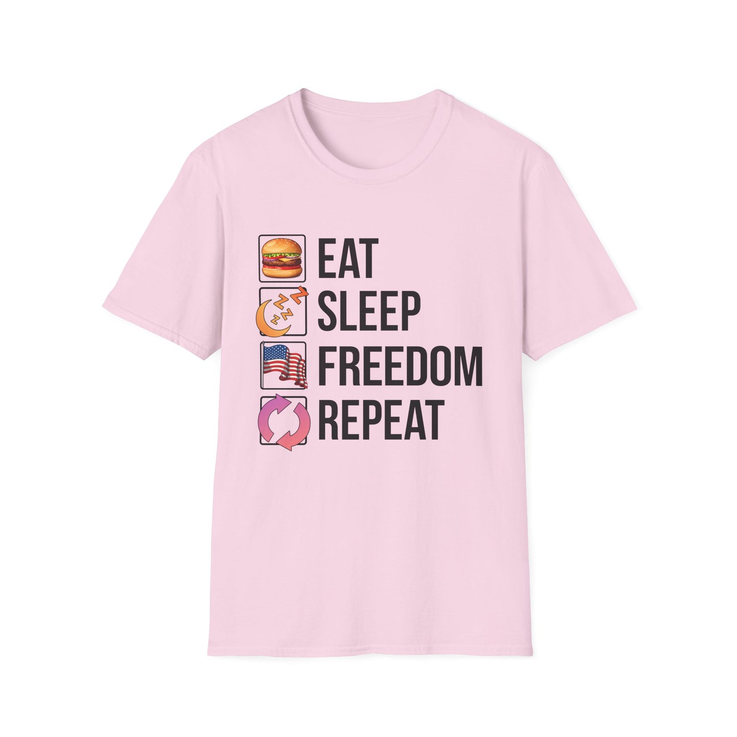 Eat. Sleep. Freedom. Repeat.