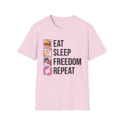 Eat. Sleep. Freedom. Repeat.