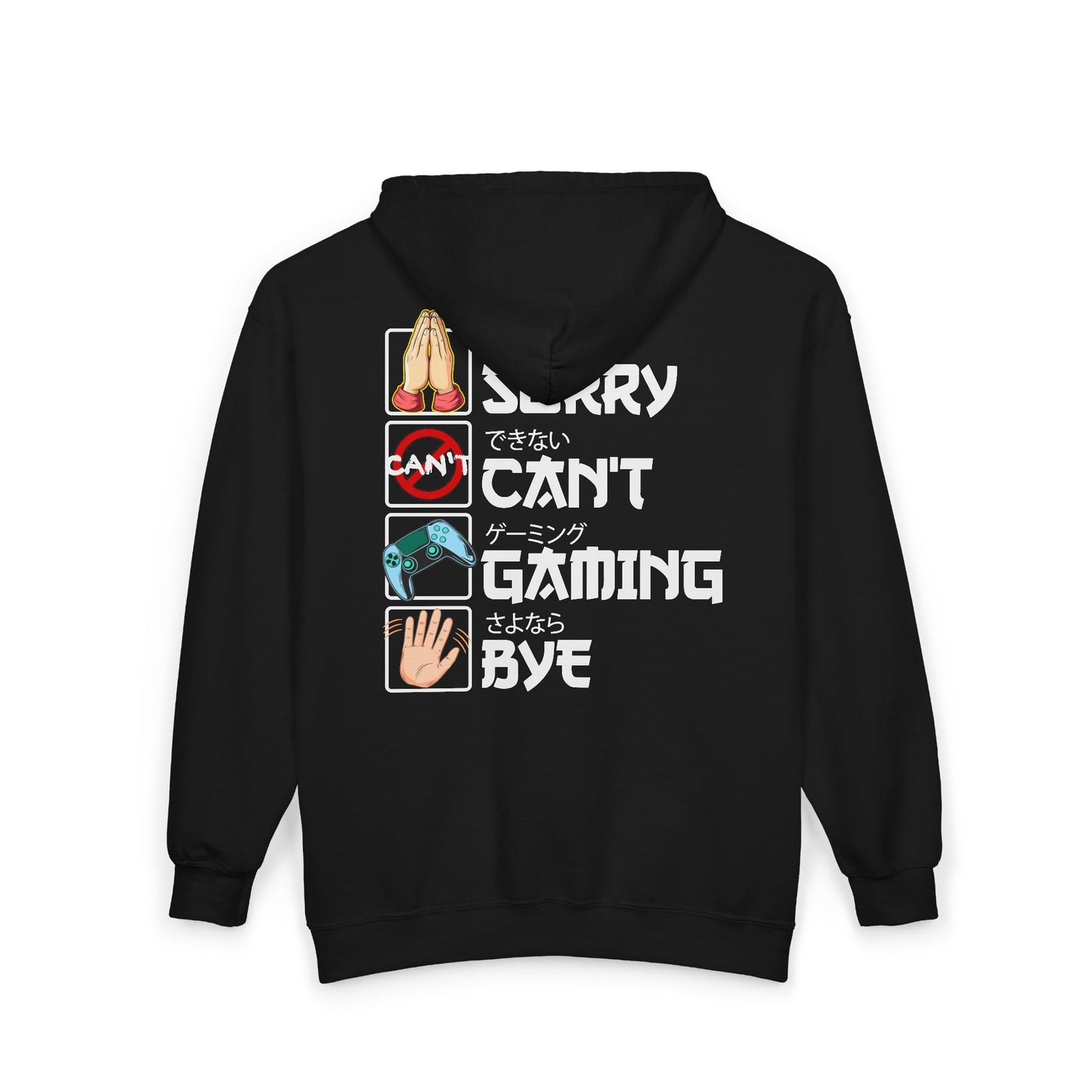 Sorry. Can't. Gaming. Bye. (Anime Version)