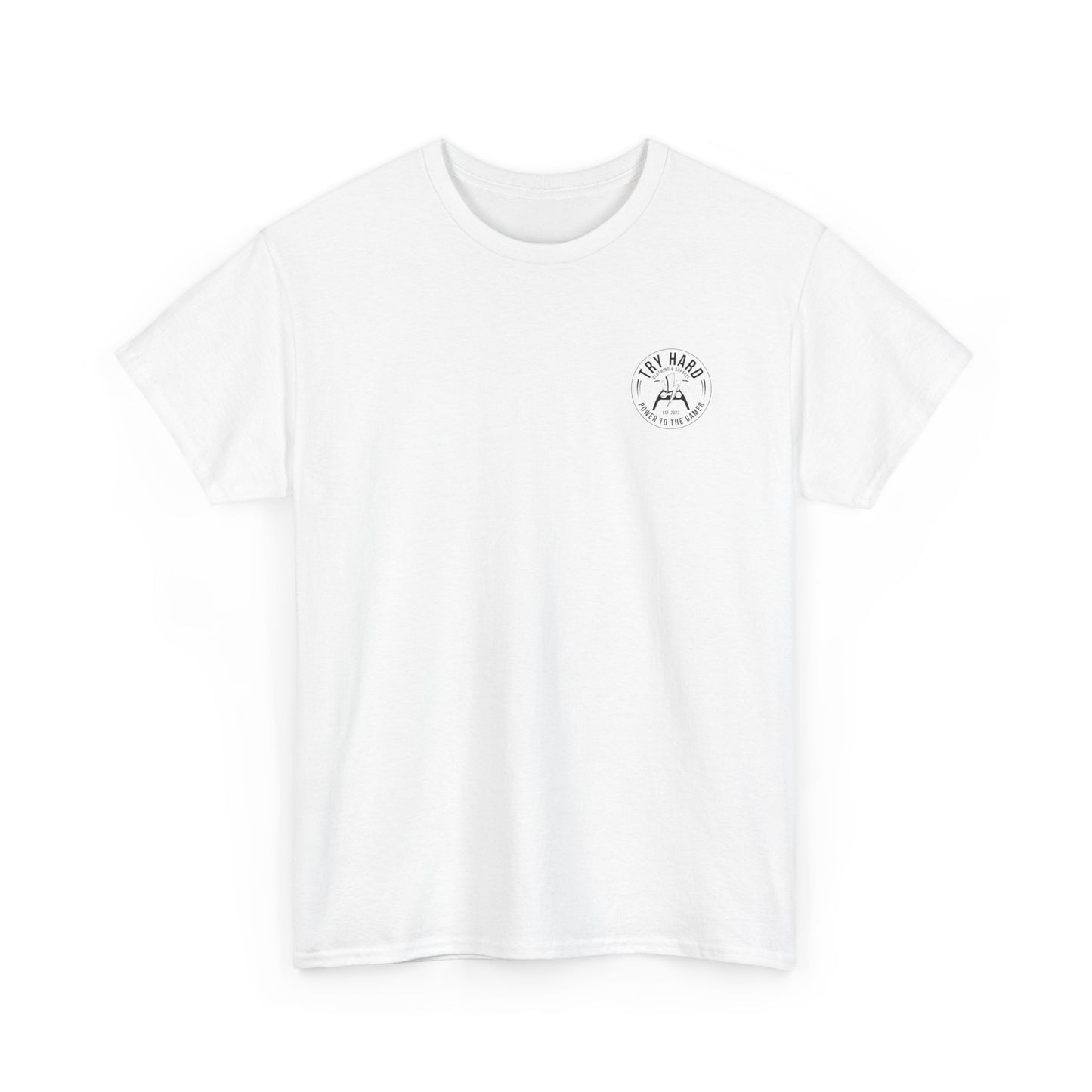 Try Hard Logo - Black & White