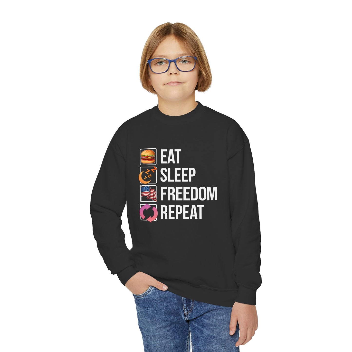 Eat. Sleep. Freedom. Repeat.