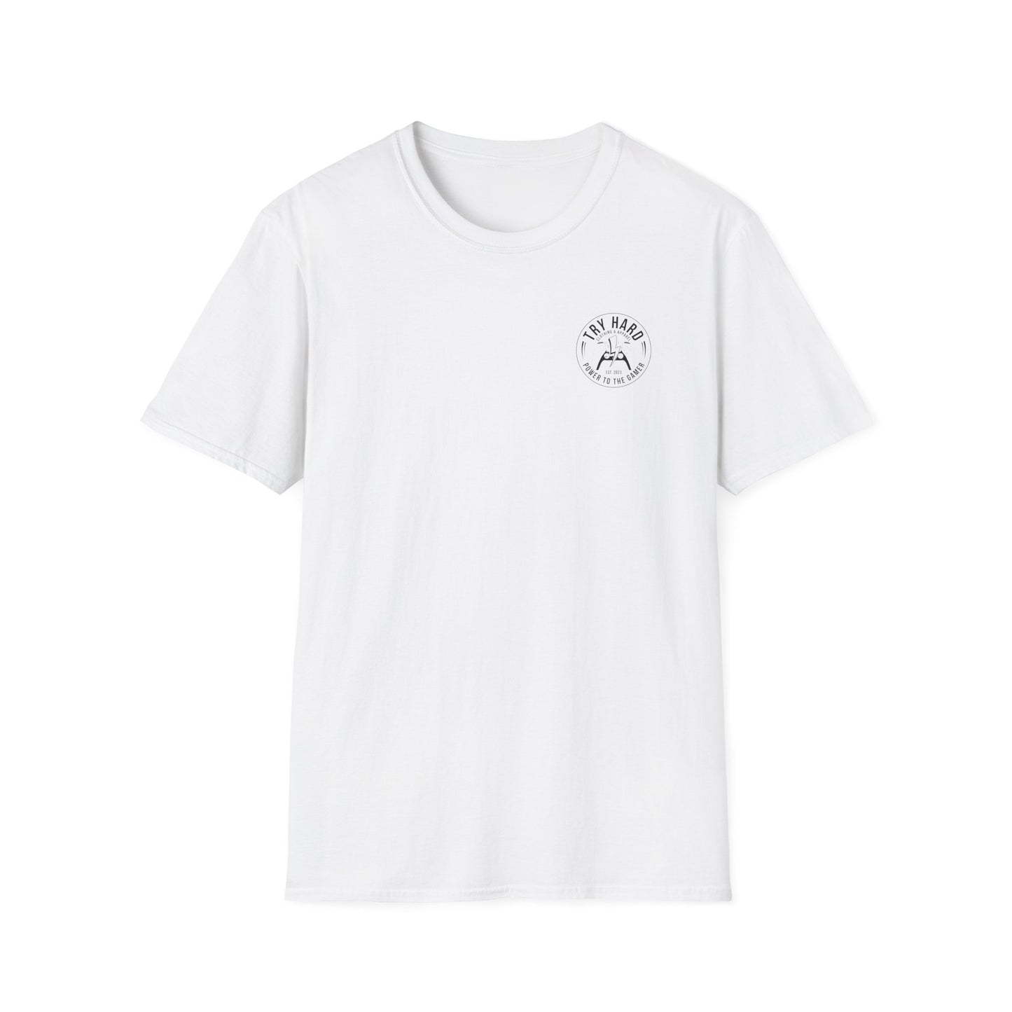 Try Hard Logo - Black & White