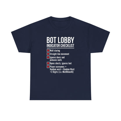 Bot Lobby Indicator Checklist
