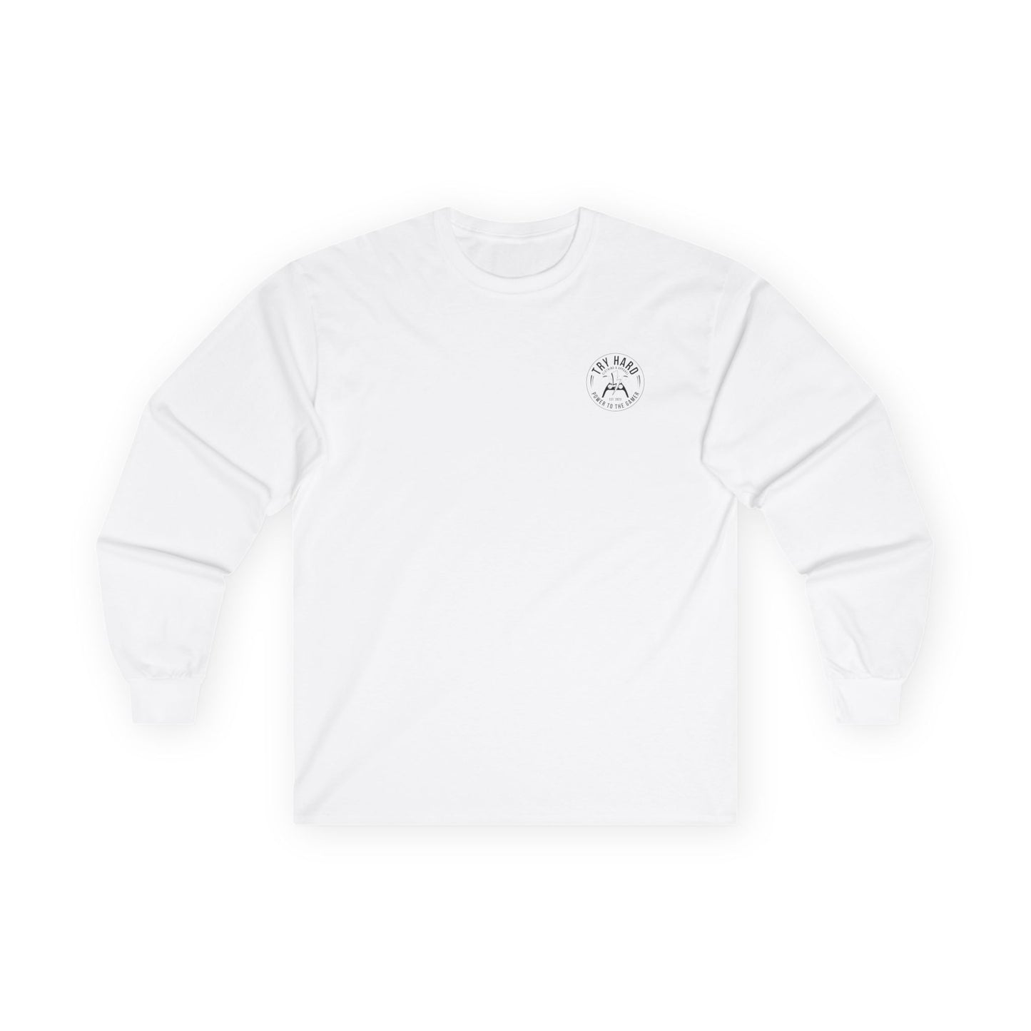 Try Hard Logo - Black & White