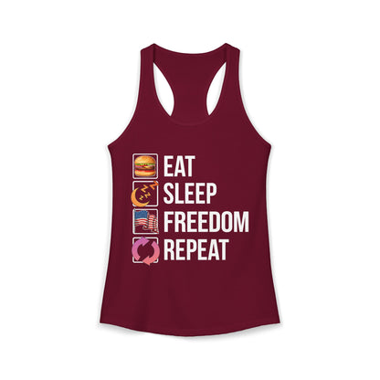 Eat. Sleep. Freedom. Repeat.