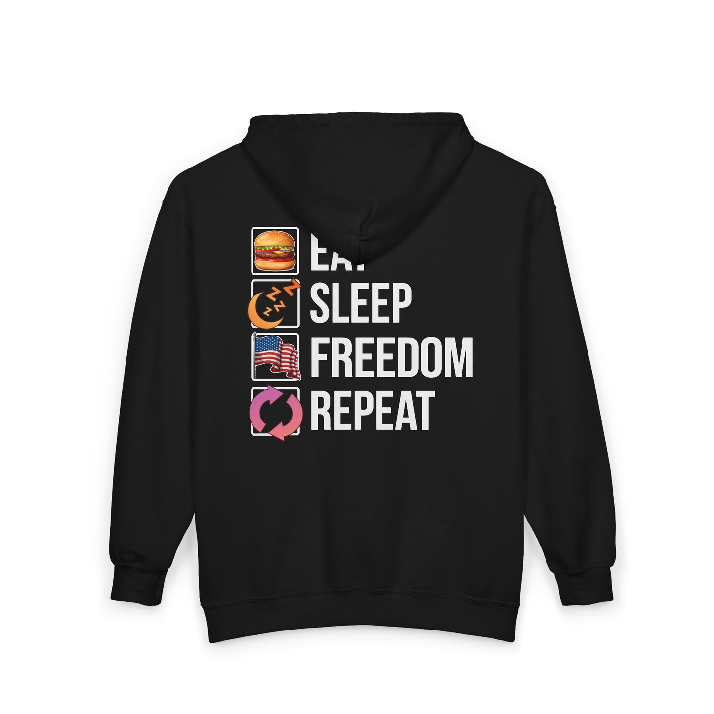 Eat. Sleep. Freedom. Repeat.