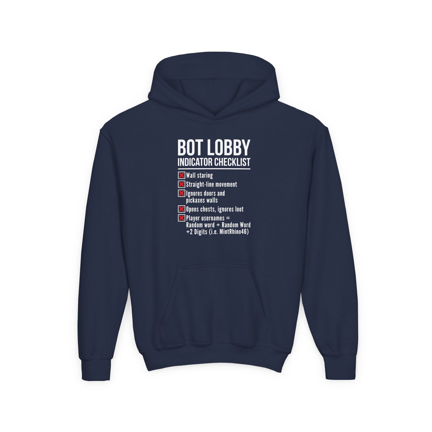 Bot Lobby Indicator Checklist