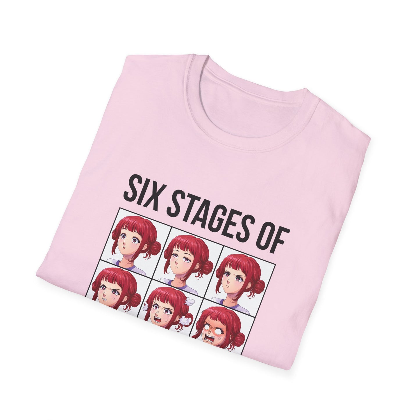 Six Stages of Gamer Rage (Female Version)