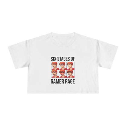 Six Stages of Gamer Rage (Male Version)