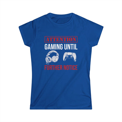 Attention: Gaming Until Further Notice