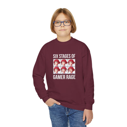 Six Stages of Gamer Rage (Female Version)