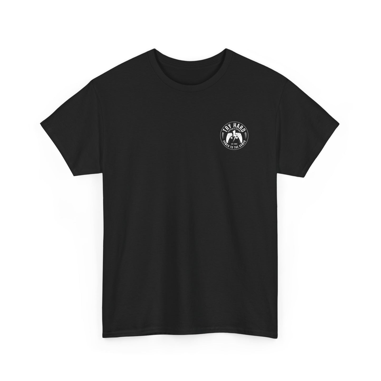 Try Hard Logo - Black & White