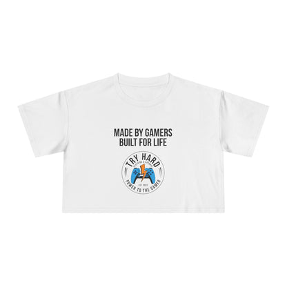 Made By Gamers, Built For Life (Try Hard Logo - Color)