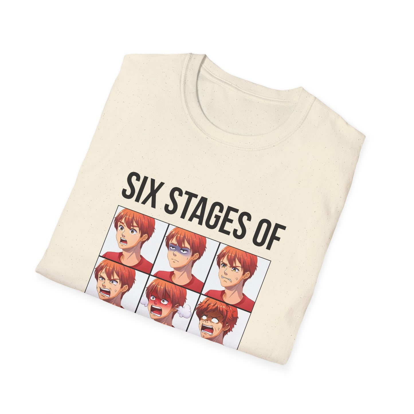 Six Stages of Gamer Rage (Male Version)
