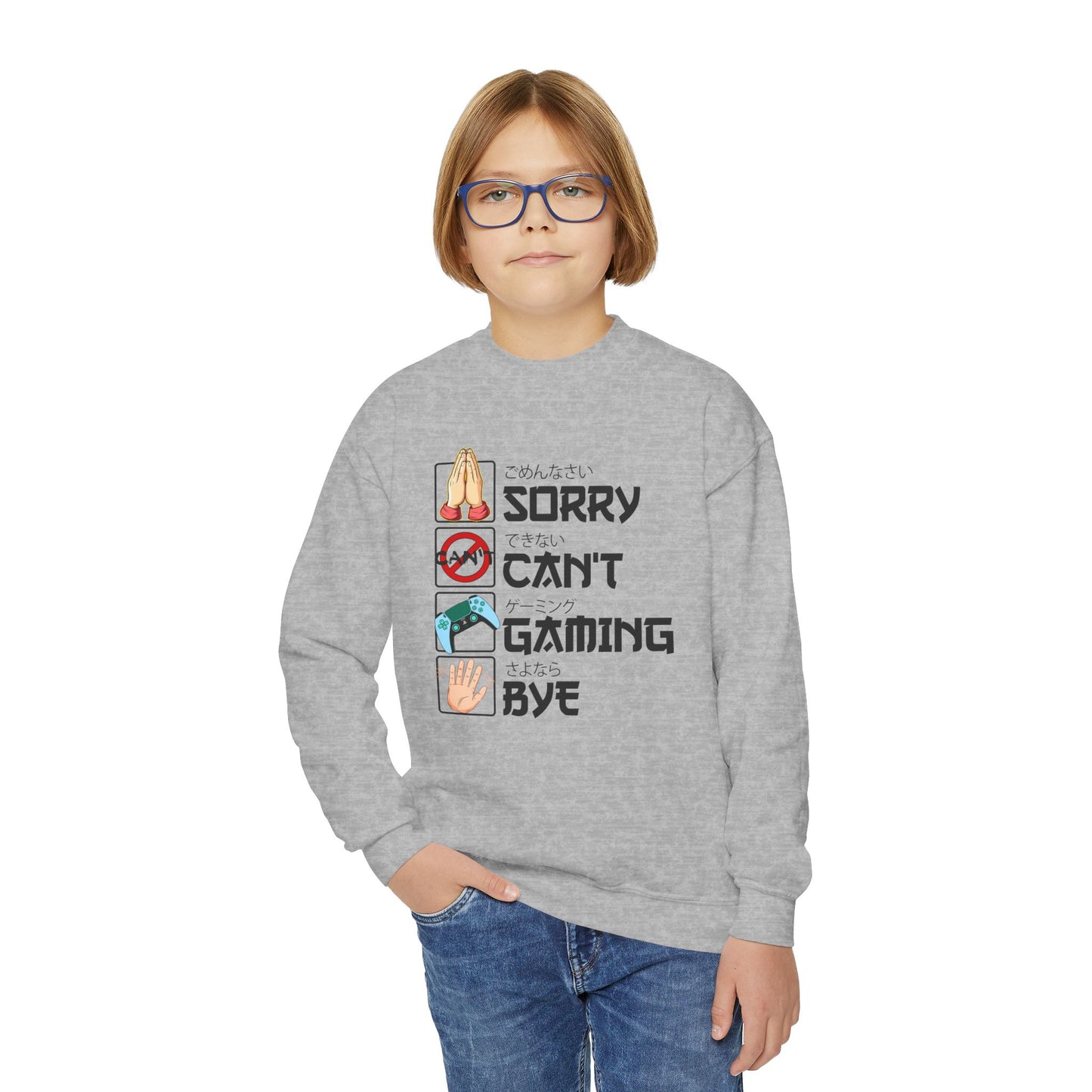 Sorry. Can't. Gaming. Bye. (Anime Version)