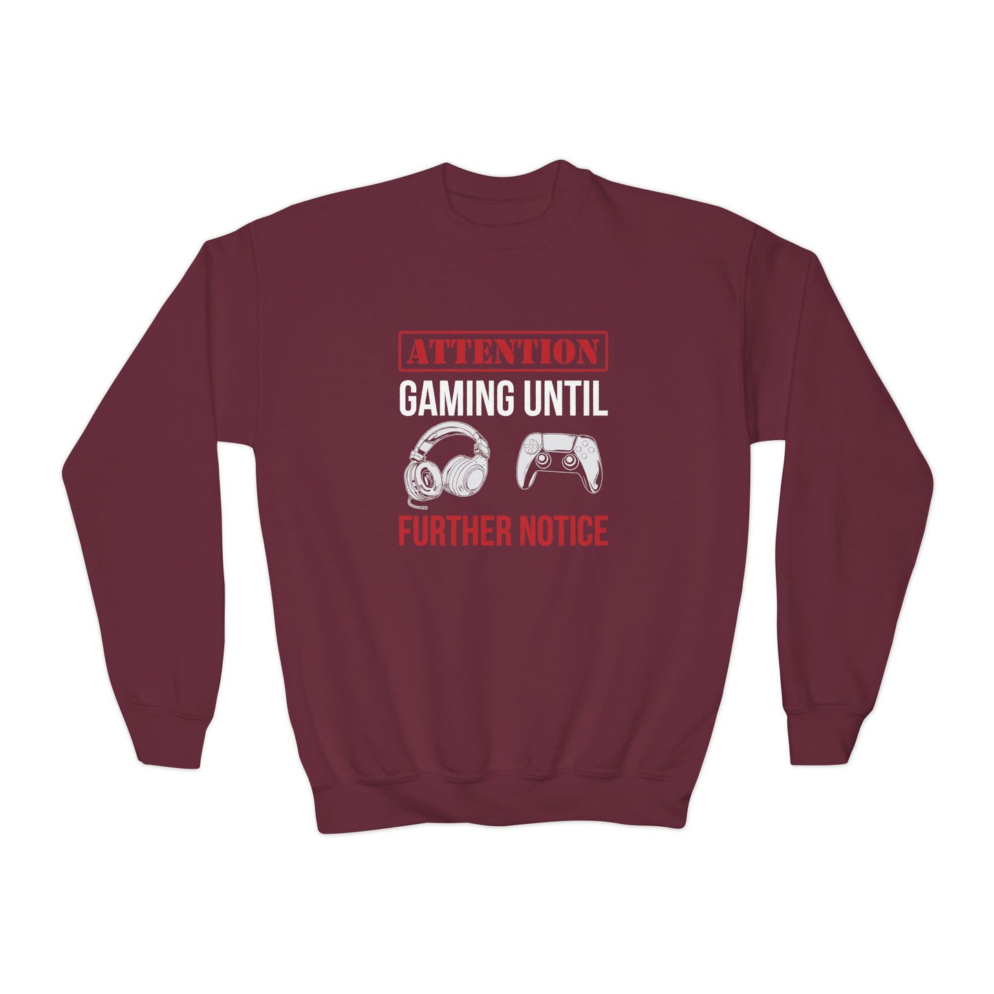 Attention: Gaming Until Further Notice