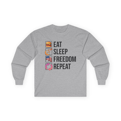 Eat. Sleep. Freedom. Repeat.