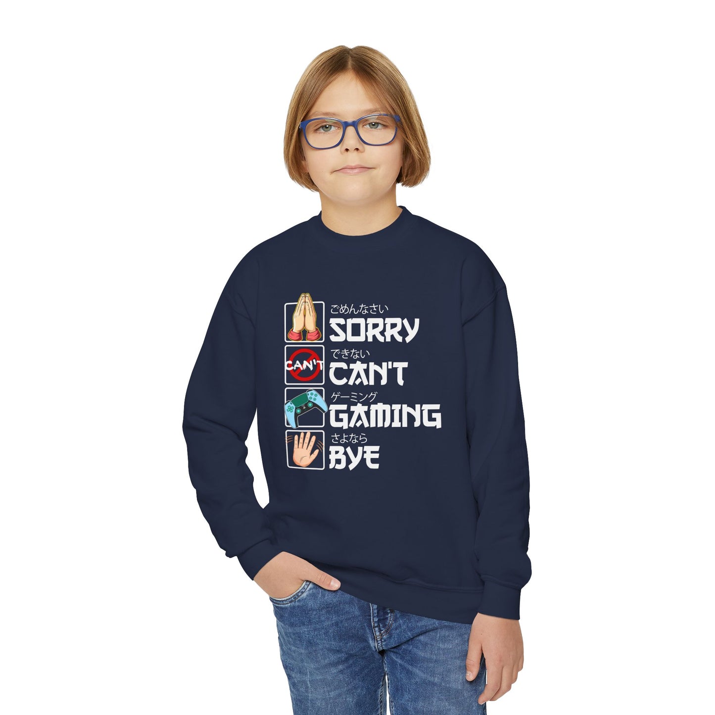 Sorry. Can't. Gaming. Bye. (Anime Version)