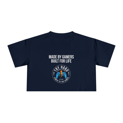 Made By Gamers, Built For Life (Try Hard Logo - Color)