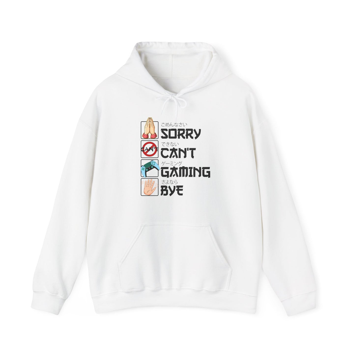 Sorry. Can't. Gaming. Bye. (Anime Version)