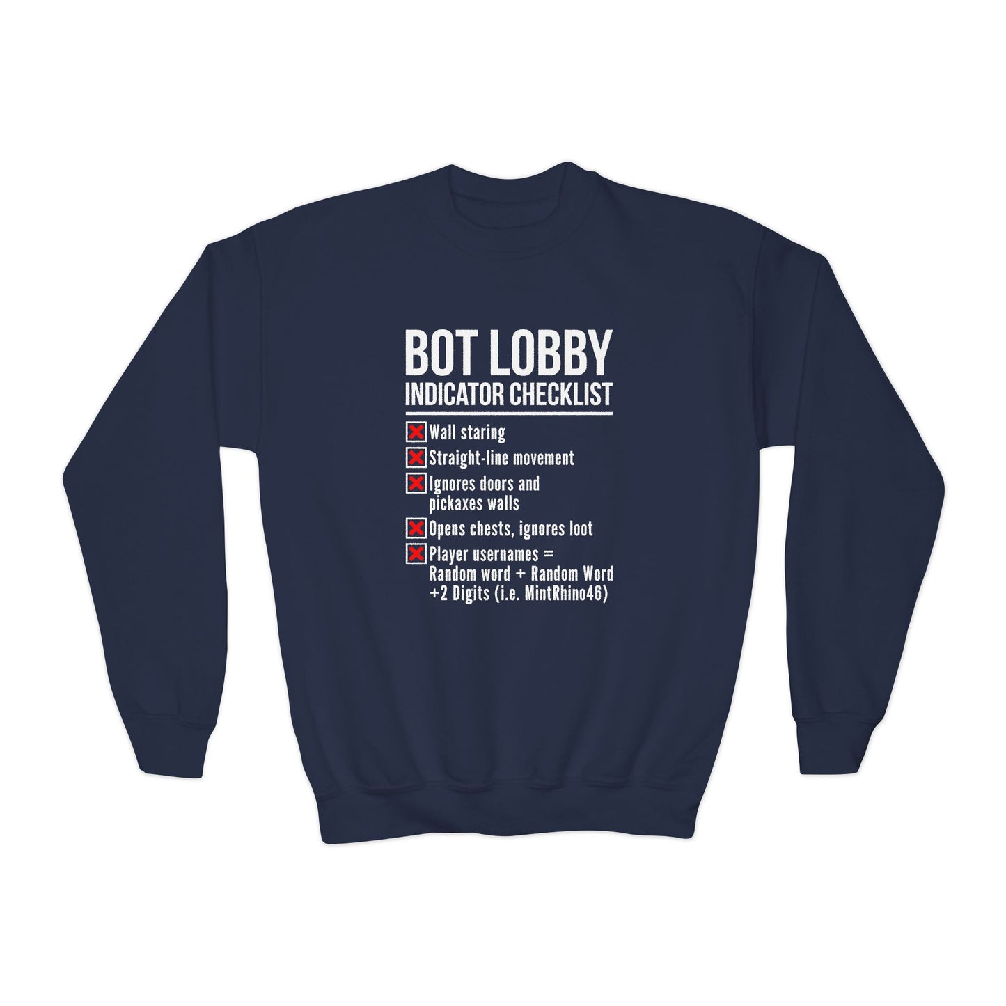 Bot Lobby Indicator Checklist