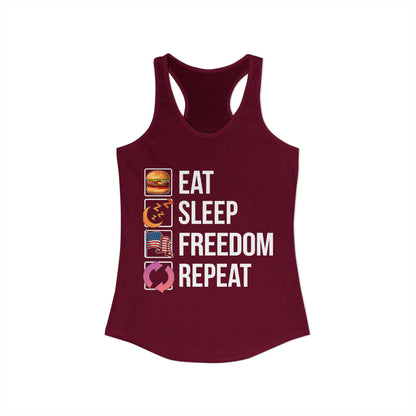 Eat. Sleep. Freedom. Repeat.