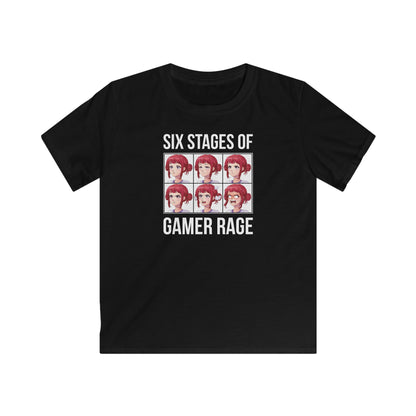 Six Stages of Gamer Rage (Female Version)
