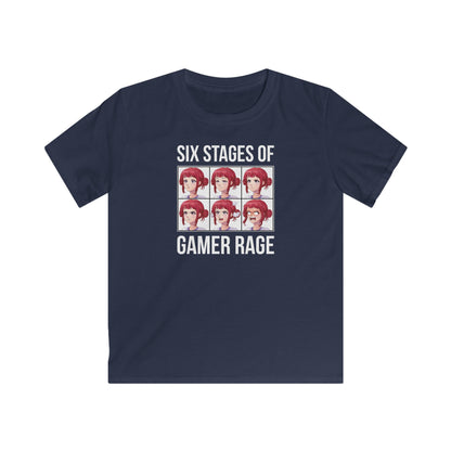 Six Stages of Gamer Rage (Female Version)