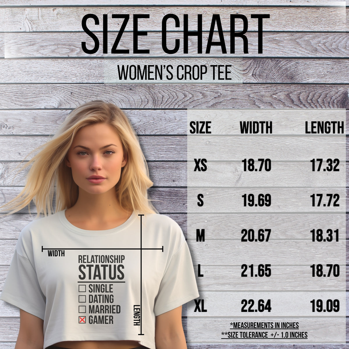 Women’s Crop Tee